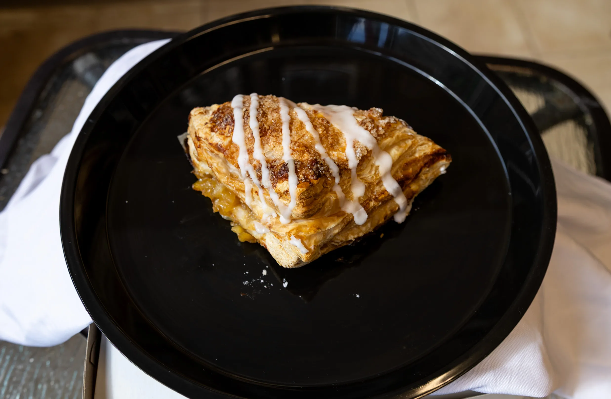 Fresh apple turnover from Borrelli's Bakery